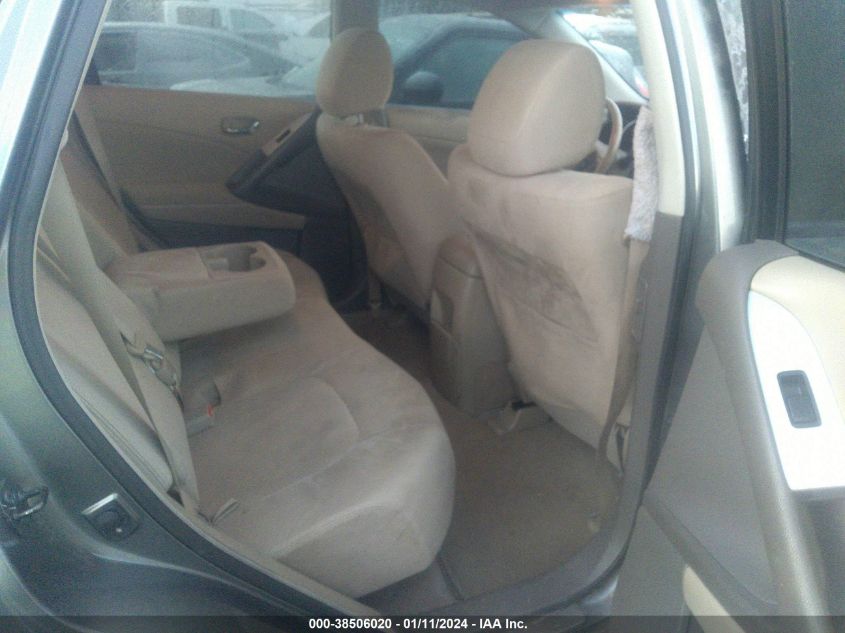 2013 NISSAN MURANO S/SL/LE - JN8AZ1MU5DW205303