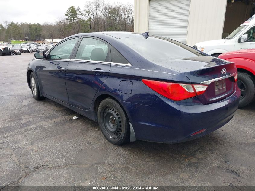 2013 HYUNDAI SONATA GLS - 5NPEB4AC6DH589564