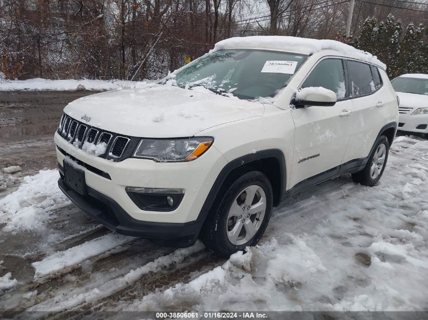 2019 JEEP COMPASS LATITUDE 4X4 - 3C4NJDBBXKT678821