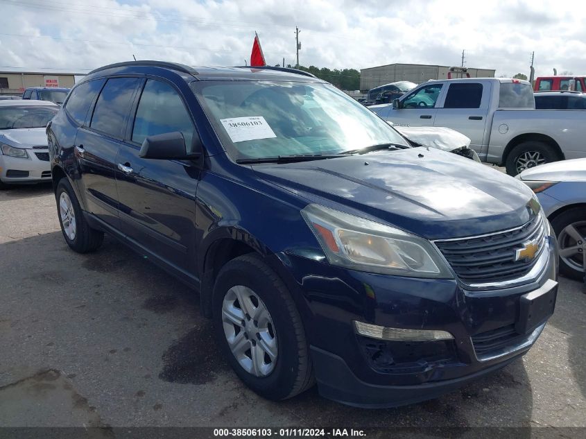 2015 CHEVROLET TRAVERSE LS - 1GNKRFKD2FJ161543