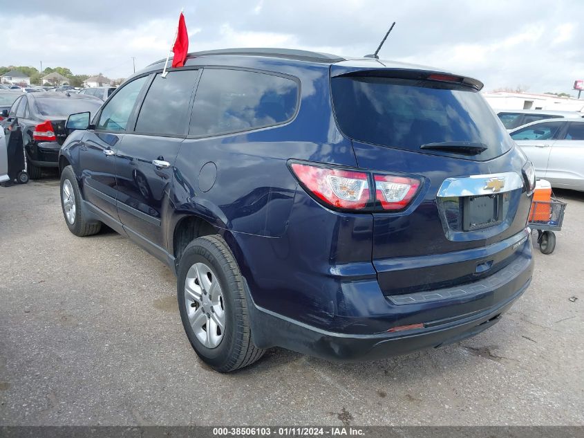2015 CHEVROLET TRAVERSE LS - 1GNKRFKD2FJ161543