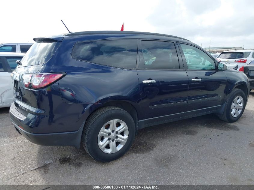 2015 CHEVROLET TRAVERSE LS - 1GNKRFKD2FJ161543