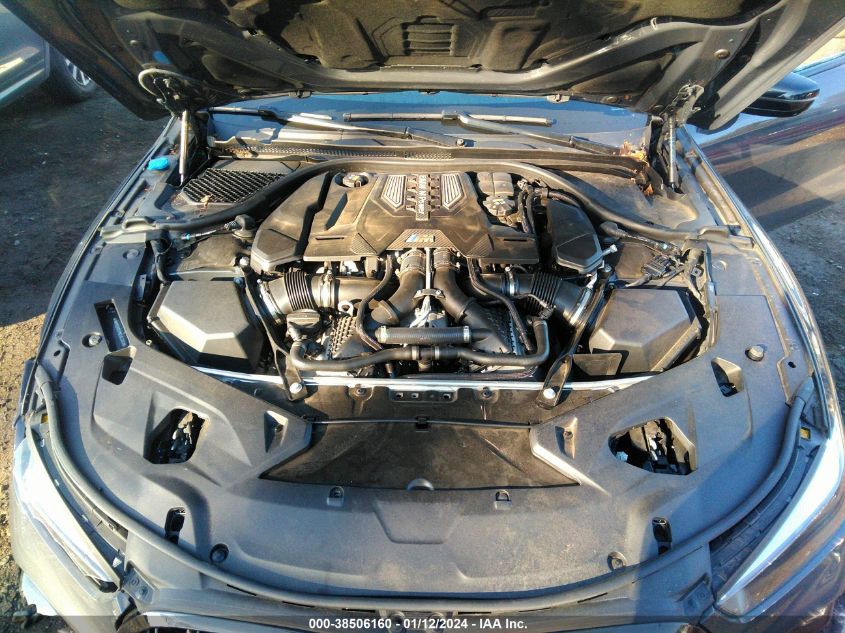 2022 BMW M8 COMPETITION - WBSDZ0C07NCH03261