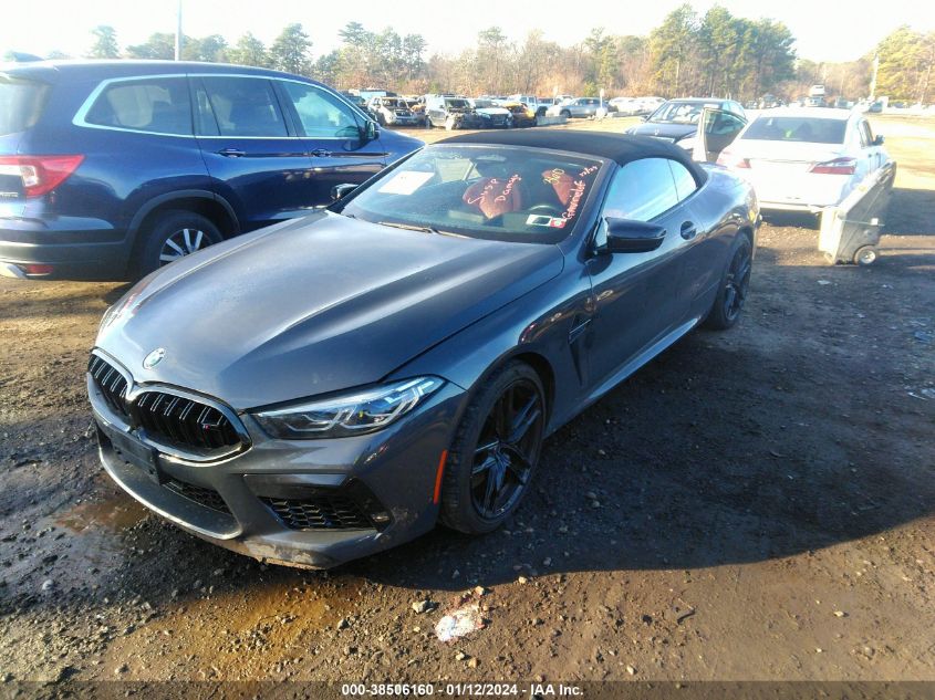2022 BMW M8 COMPETITION - WBSDZ0C07NCH03261