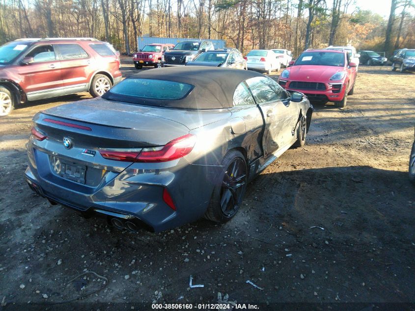 2022 BMW M8 COMPETITION - WBSDZ0C07NCH03261