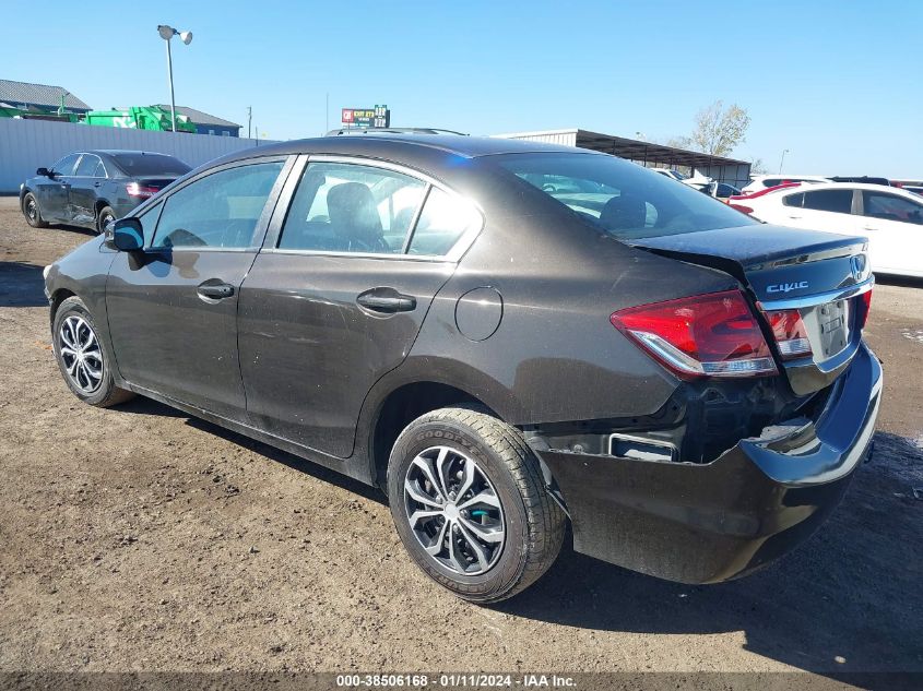 2013 HONDA CIVIC LX - 2HGFB2F55DH563938