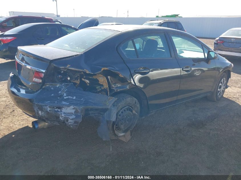 2013 HONDA CIVIC LX - 2HGFB2F55DH563938