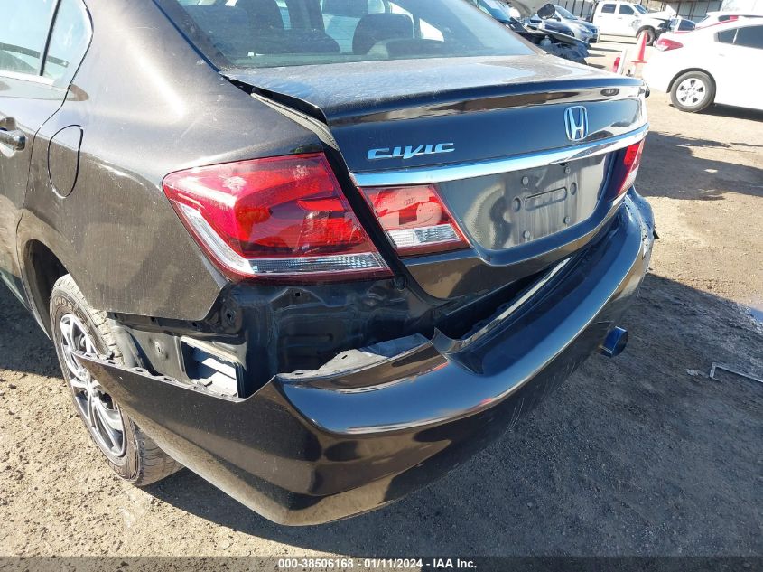 2013 HONDA CIVIC LX - 2HGFB2F55DH563938