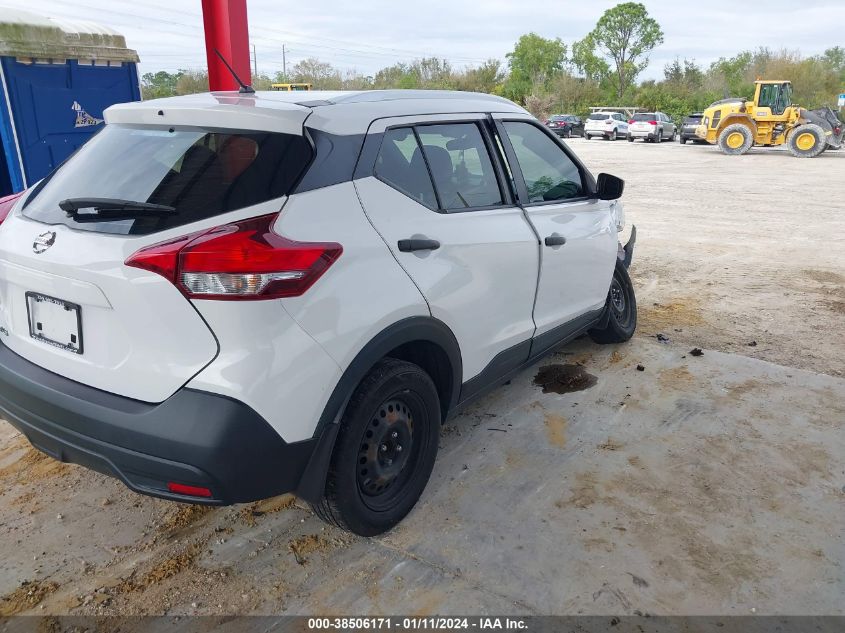 2019 NISSAN KICKS S - 3N1CP5CUXKL538508
