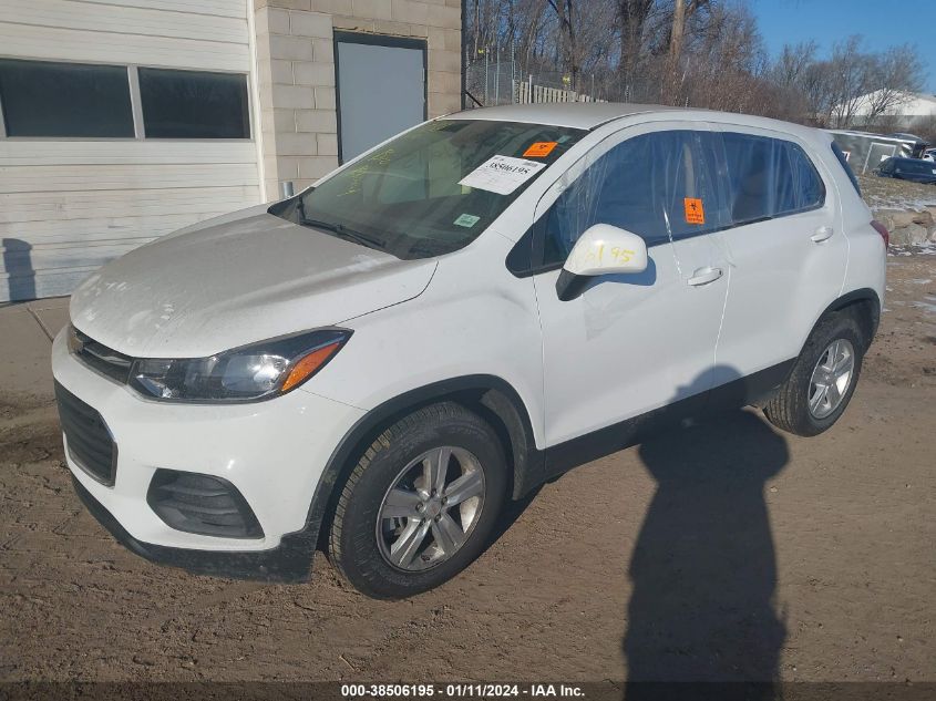 2020 CHEVROLET TRAX LS - KL7CJKSB0LB089871