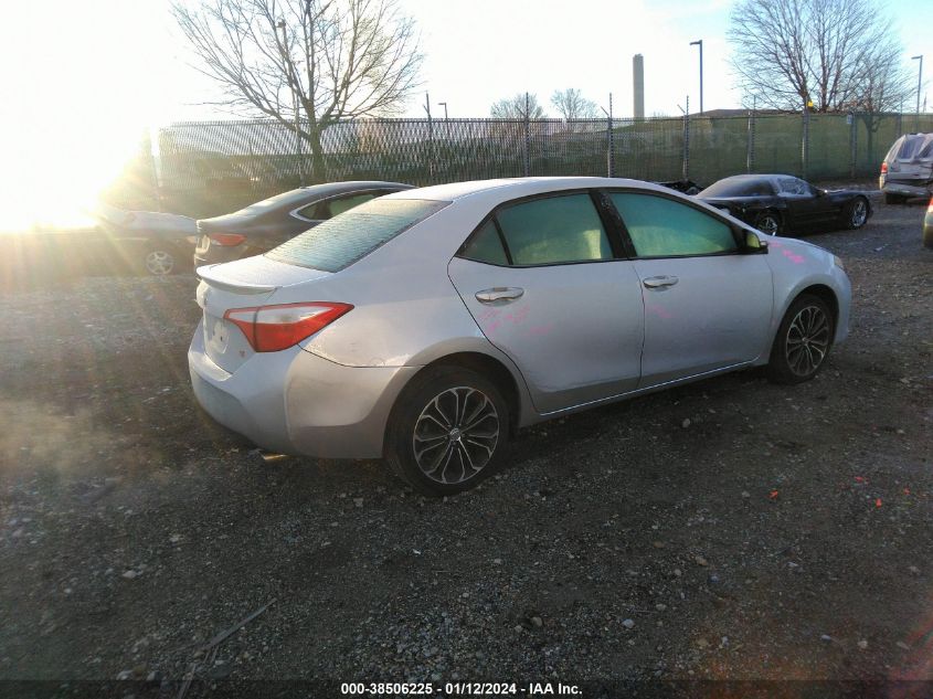 2015 TOYOTA COROLLA L/LE/LE PLS/PRM/S/S PLS - 2T1BURHE2FC271805