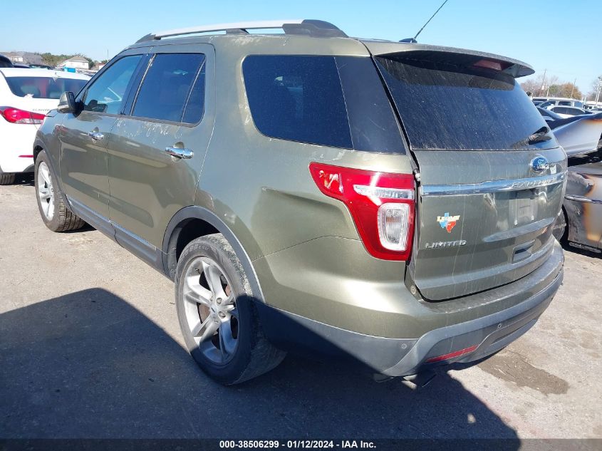 2013 FORD EXPLORER LIMITED - 1FM5K7F88DGA38798