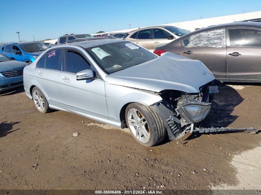 2013 MERCEDES-BENZ C 300 300 4MATIC - WDDGF8AB9DR247567