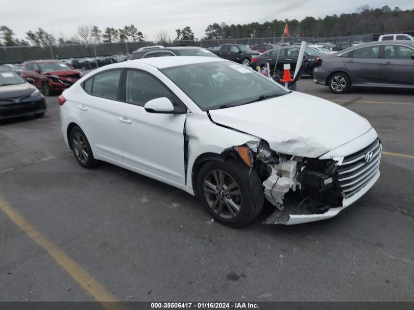 2018 HYUNDAI ELANTRA SEL/VALUE/LIMITED - 5NPD84LF8JH244405