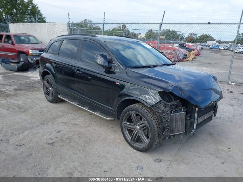 2015 AUDI Q7 3.0T S LINE PRESTIGE - WA1DGAFE1FD013244