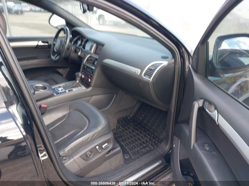 2015 AUDI Q7 3.0T S LINE PRESTIGE - WA1DGAFE1FD013244
