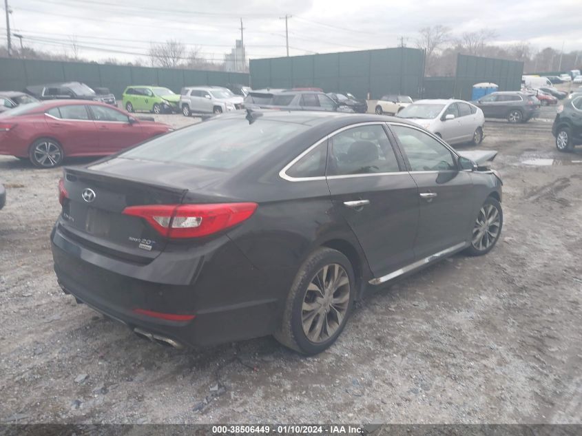 2015 HYUNDAI SONATA LIMITED 2.0T - 5NPE34AB0FH126505