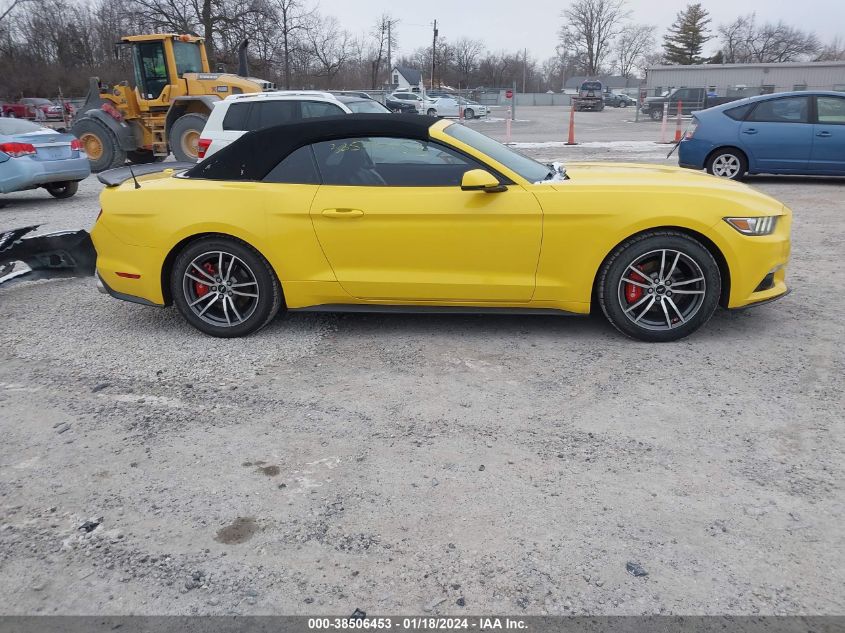 2017 FORD MUSTANG ECOBOOST PREMIUM - 1FATP8UH4H5279187