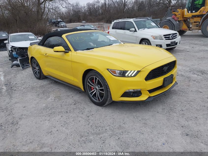 2017 FORD MUSTANG ECOBOOST PREMIUM - 1FATP8UH4H5279187