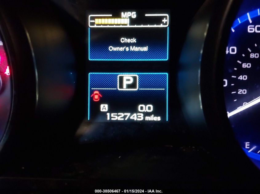 2015 SUBARU OUTBACK 2.5I PREMIUM - 4S4BSBCC2F3212566