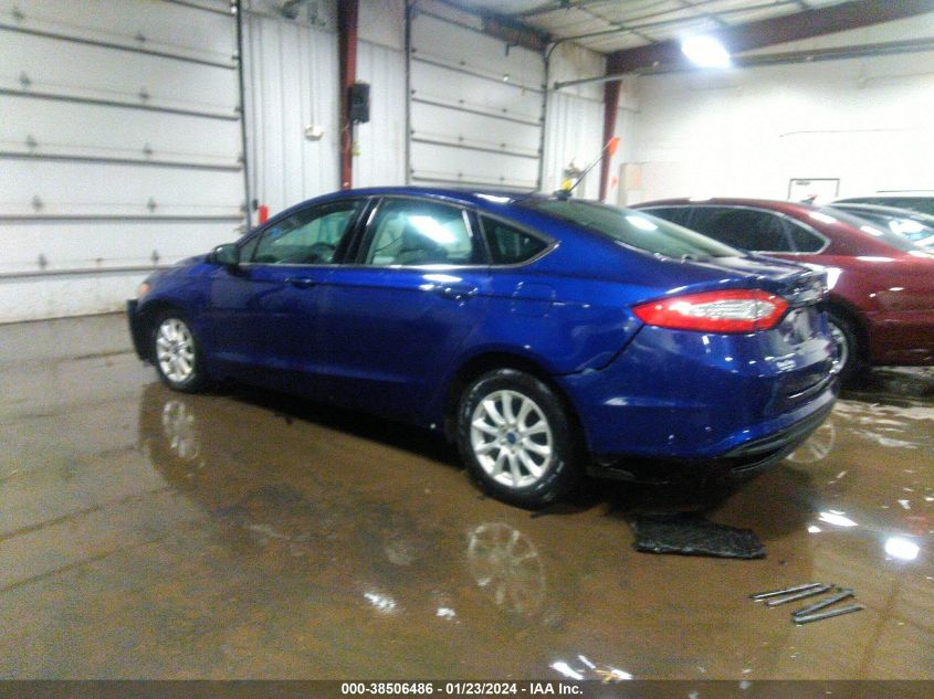 2016 FORD FUSION S - 3FA6P0G72GR299712