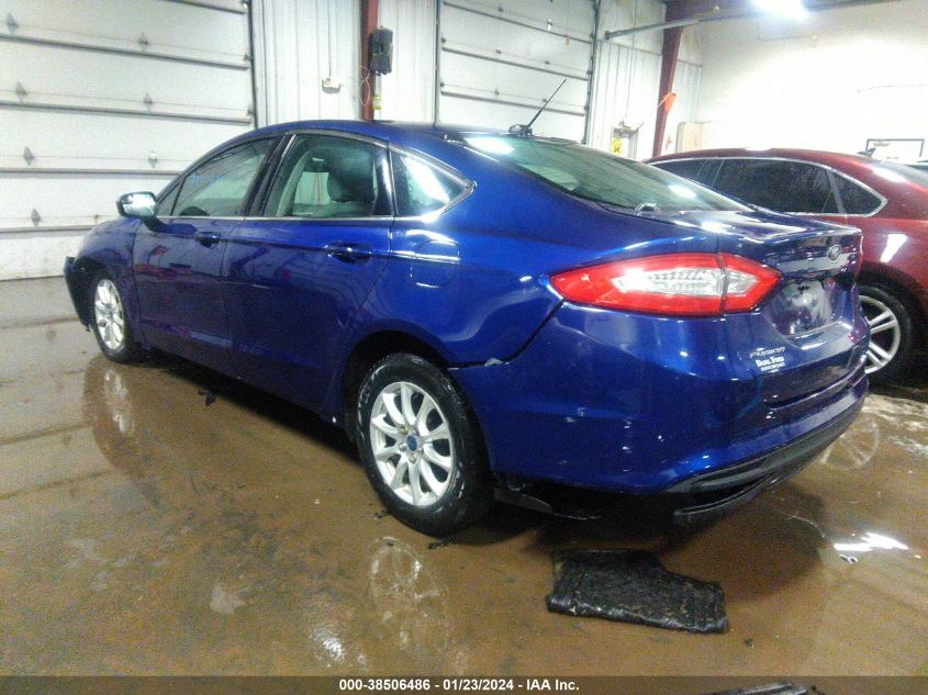 2016 FORD FUSION S - 3FA6P0G72GR299712