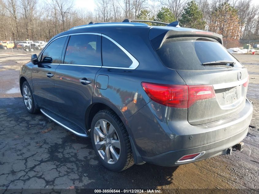 2015 ACURA MDX ADVANCE PKG W/ENTERTAINMENT PKG - 5FRYD4H86FB003390