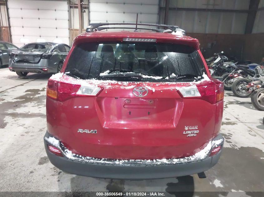 2013 TOYOTA RAV4 LIMITED - 2T3DFREV7DW018151