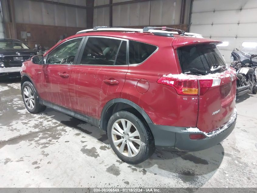 2013 TOYOTA RAV4 LIMITED - 2T3DFREV7DW018151