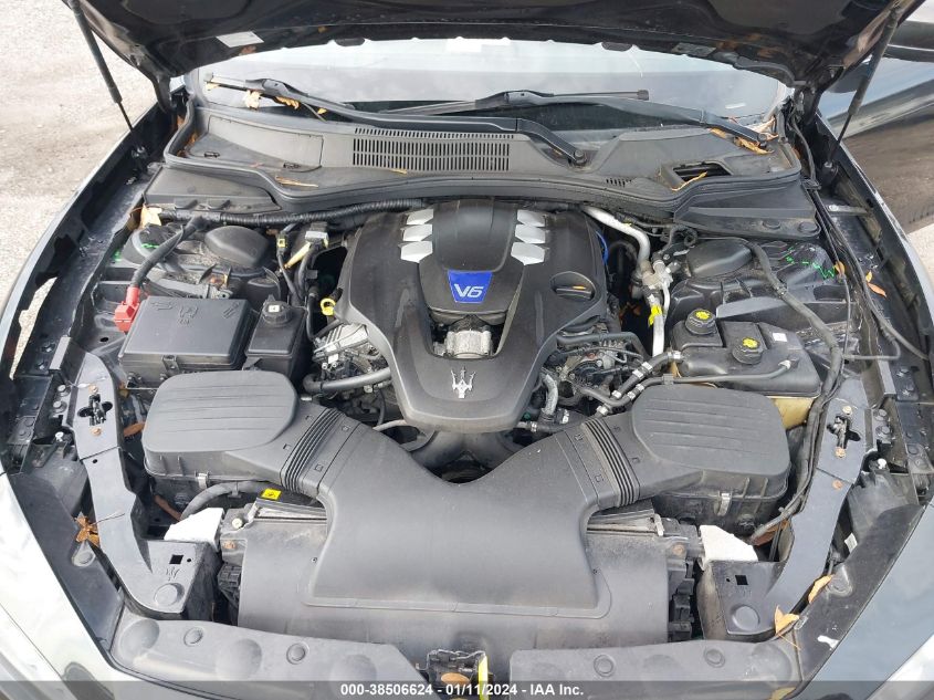 2014 MASERATI GHIBLI S/Q4 - ZAM57RTAXE1086506
