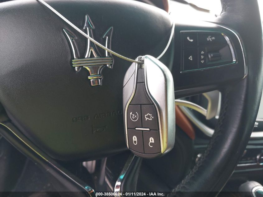2014 MASERATI GHIBLI S/Q4 - ZAM57RTAXE1086506