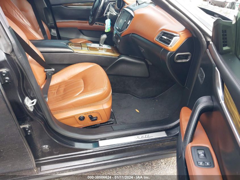 2014 MASERATI GHIBLI S/Q4 - ZAM57RTAXE1086506