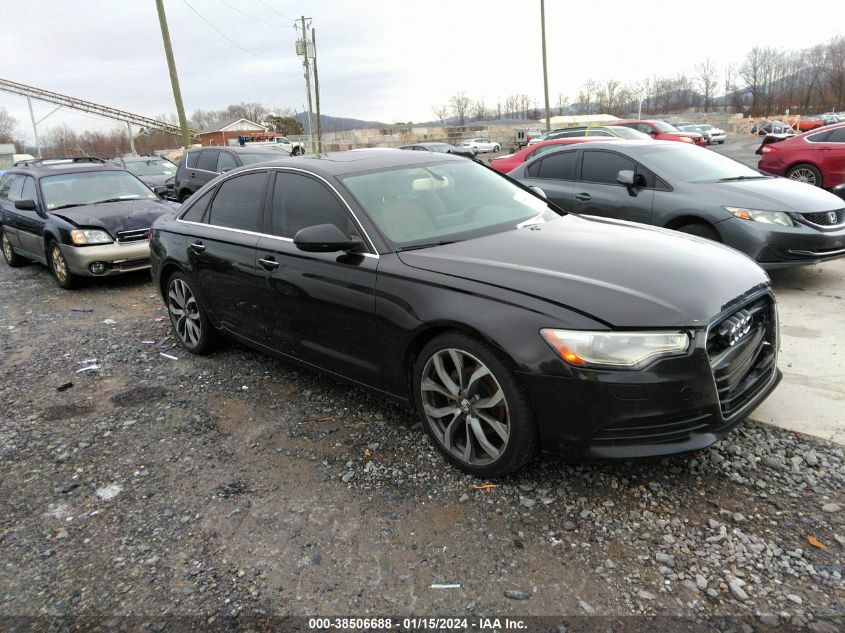 2013 AUDI A6 PREMIUM PLUS - WAUDFAFC2DN051643