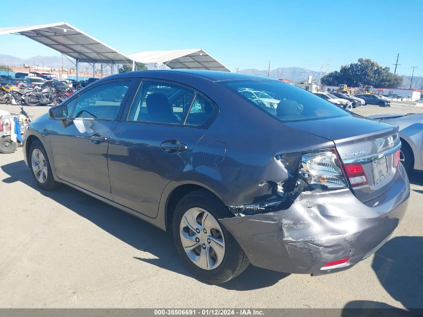 2014 HONDA CIVIC LX - 19XFB2F54EE229721