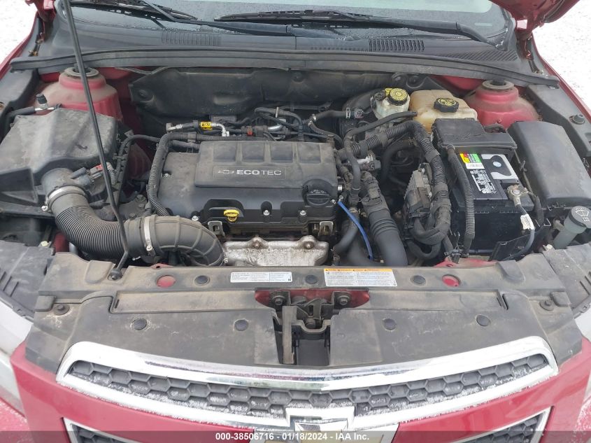 2013 CHEVROLET CRUZE 1LT AUTO - 1G1PC5SBXD7105362