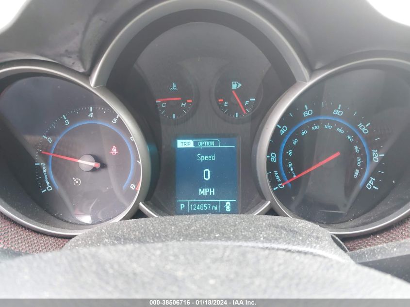 2013 CHEVROLET CRUZE 1LT AUTO - 1G1PC5SBXD7105362