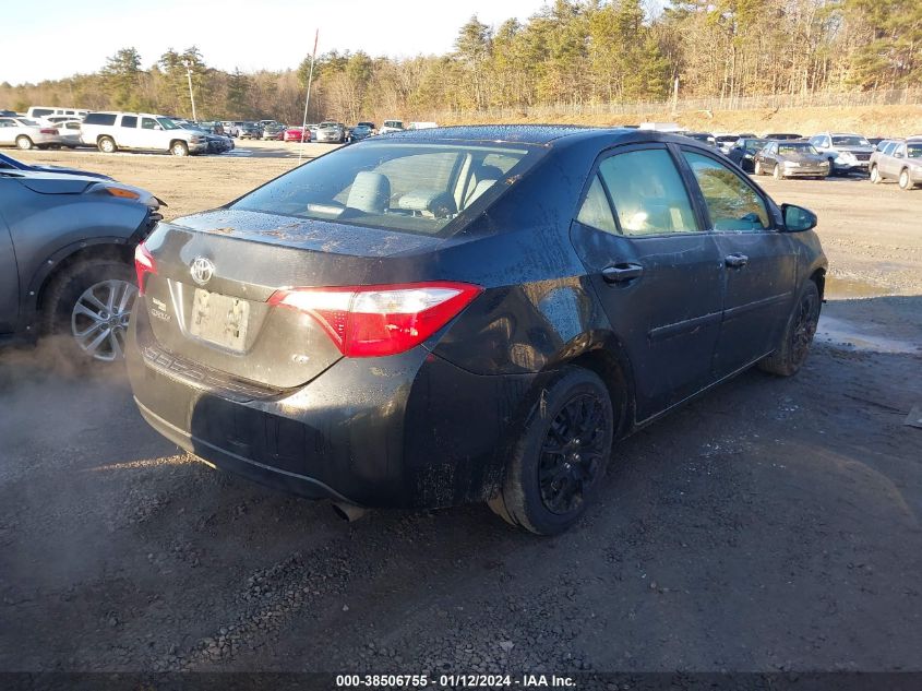 2016 TOYOTA COROLLA LE - 2T1BURHE1GC600852