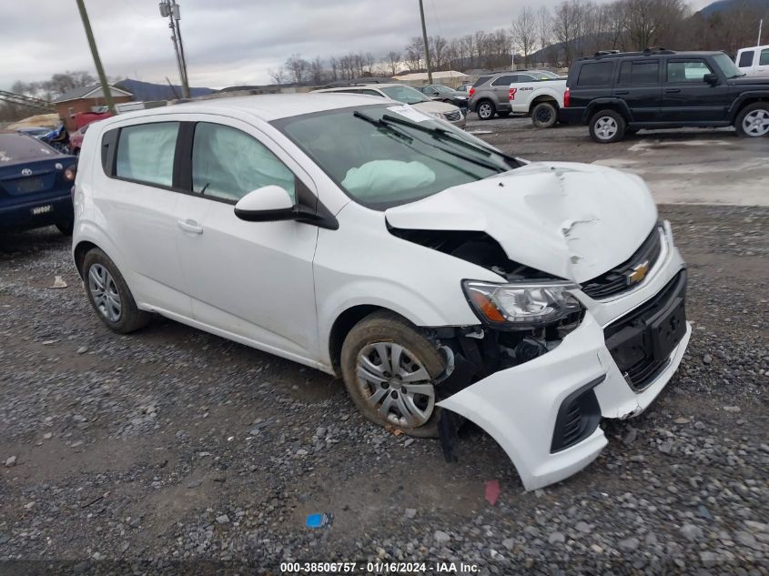 2017 CHEVROLET SONIC LT AUTO - 1G1JG6SH2H4155166