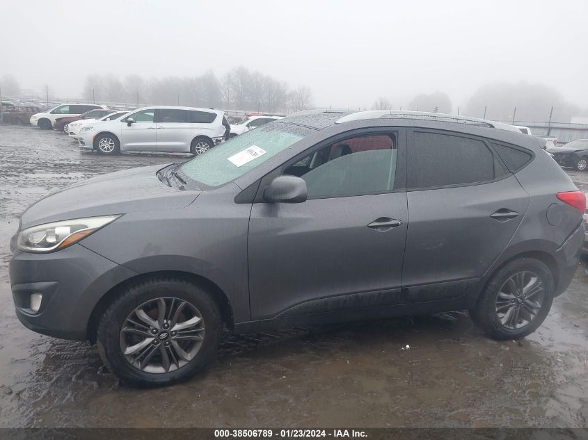 2014 HYUNDAI TUCSON GLS/LIMITED/SE - KM8JU3AG2EU872343