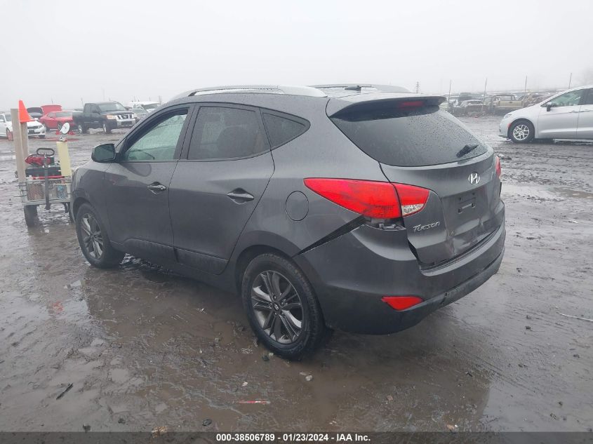 2014 HYUNDAI TUCSON GLS/LIMITED/SE - KM8JU3AG2EU872343
