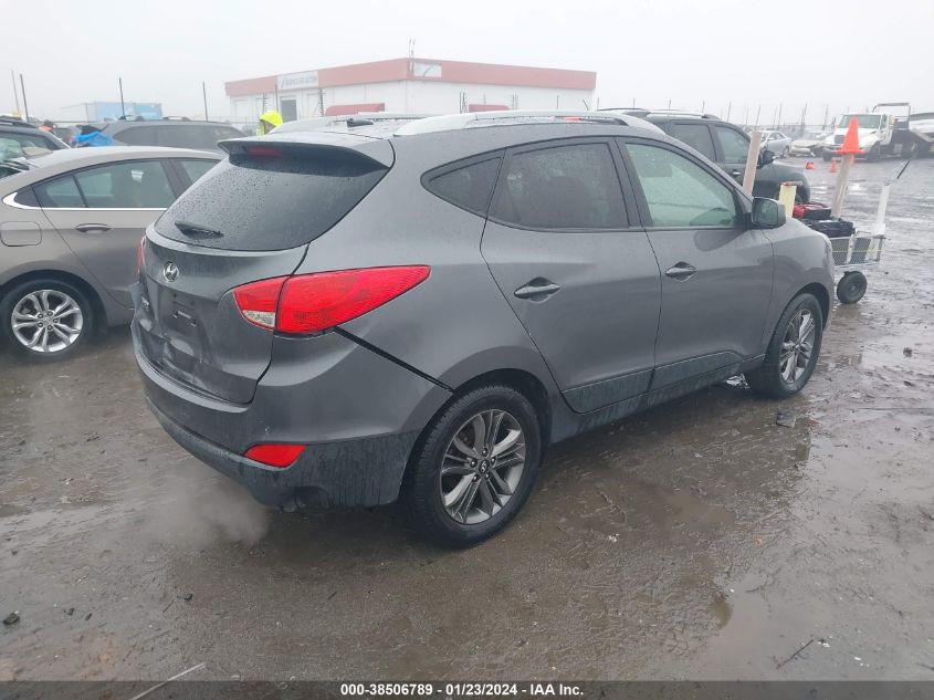2014 HYUNDAI TUCSON GLS/LIMITED/SE - KM8JU3AG2EU872343