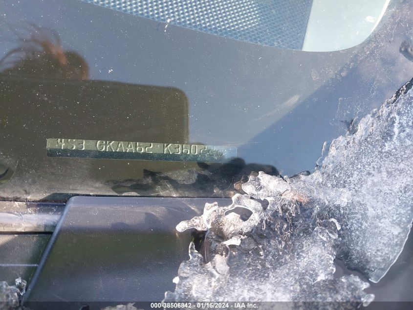 2019 SUBARU IMPREZA - 4S3GKAA62K3602224