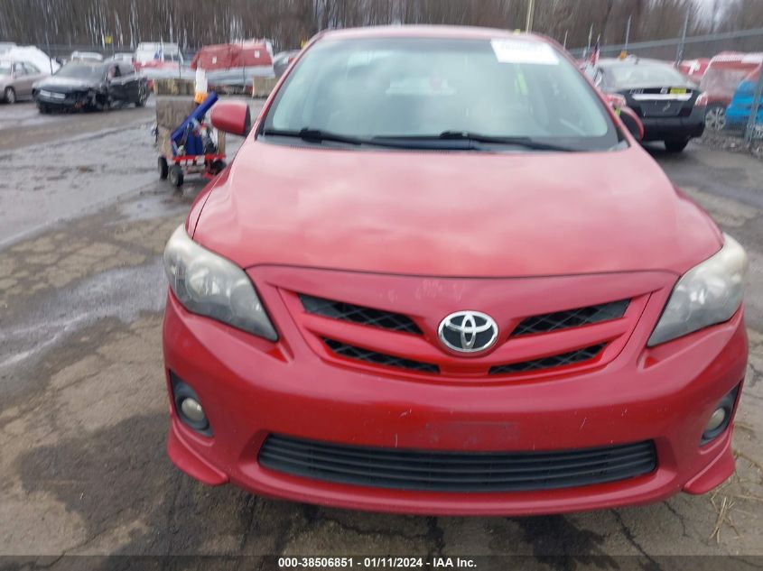 2013 TOYOTA COROLLA S - 2T1BU4EE2DC920507