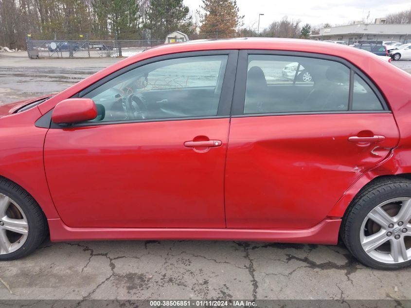 2013 TOYOTA COROLLA S - 2T1BU4EE2DC920507