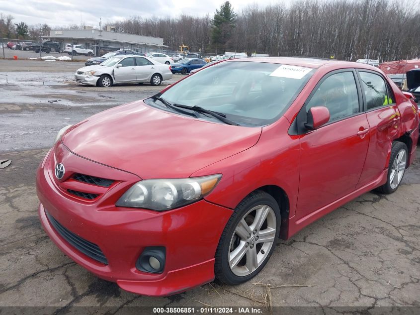 2013 TOYOTA COROLLA S - 2T1BU4EE2DC920507