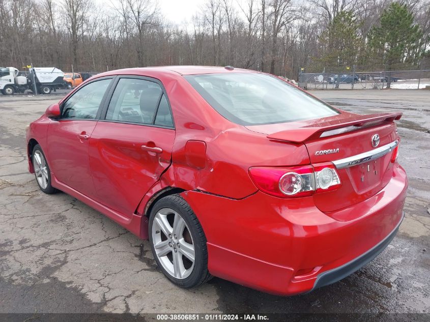 2013 TOYOTA COROLLA S - 2T1BU4EE2DC920507