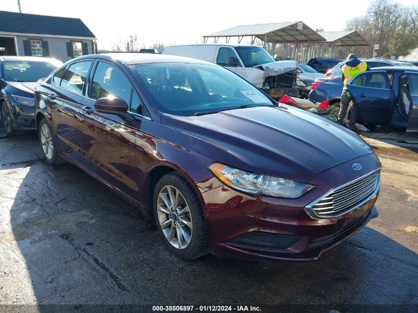 2017 FORD FUSION SE - 3FA6P0H72HR415331