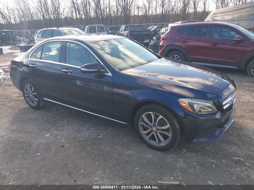2015 MERCEDES-BENZ C 300 4MATIC/LUXURY 4MATIC/SPORT 4MATIC - 55SWF4KB1FU008633