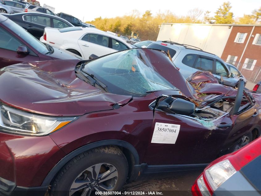2019 HONDA CR-V LX - 2HKRW6H36KH219882