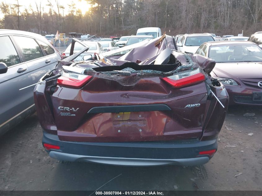 2019 HONDA CR-V LX - 2HKRW6H36KH219882